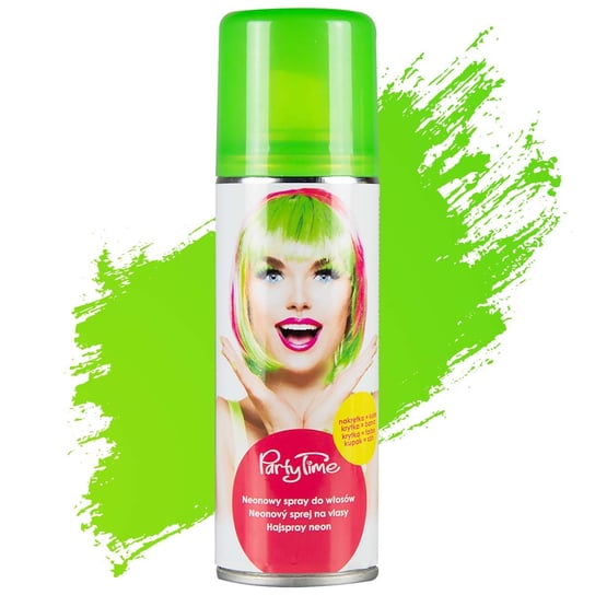 Neonowy spray do włosów, zielony Arpex
