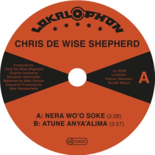 Nera Wo'o Soke, płyta winylowa Chris De Wise Shepherd