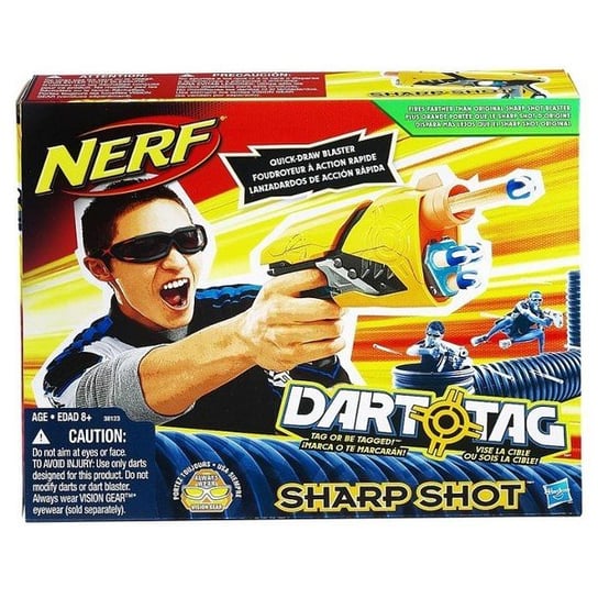 NERF, Dart Tag, pistolet na rzutki, SharpShot Nerf