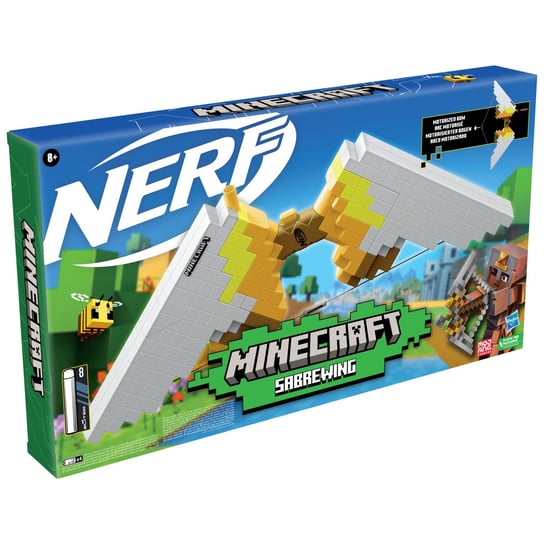 NERF ELITE Wyrzutnia Łuk Minecraft Sabrewing F4733 Nerf