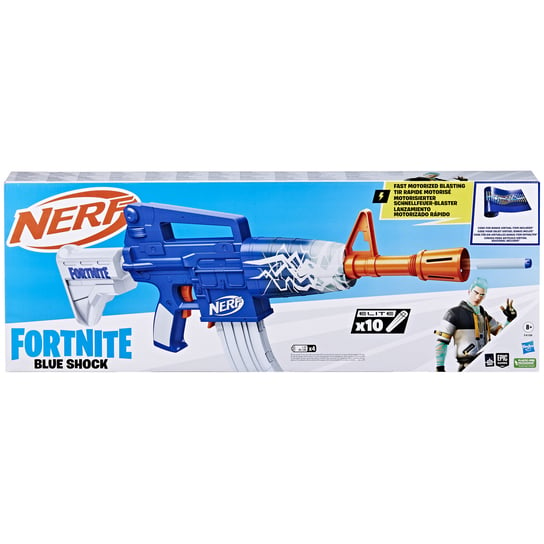 Nerf Fortnite Blue Shock, F4108 Nerf
