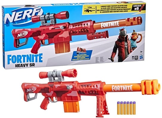 NERF, Fortnite, Snajperka Heavy SR Mega F0929 Nerf