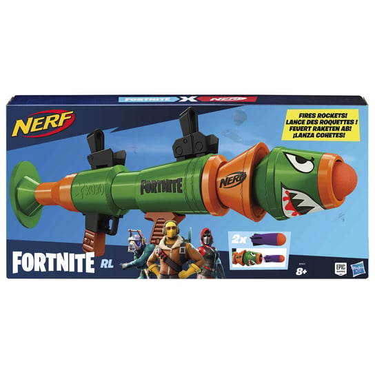 NERF, Fortnite, wyrzutnia, Rusty Rocket, E7511 Nerf