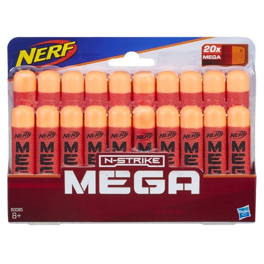 NERF, N-Strike, strzałki, Mega, 20 sztuk, B0085 Nerf
