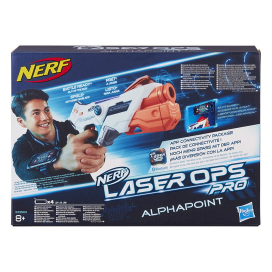 Nerf, pistolet laserowy Ops Pro Alphapoint, Blaster, E2280 Nerf