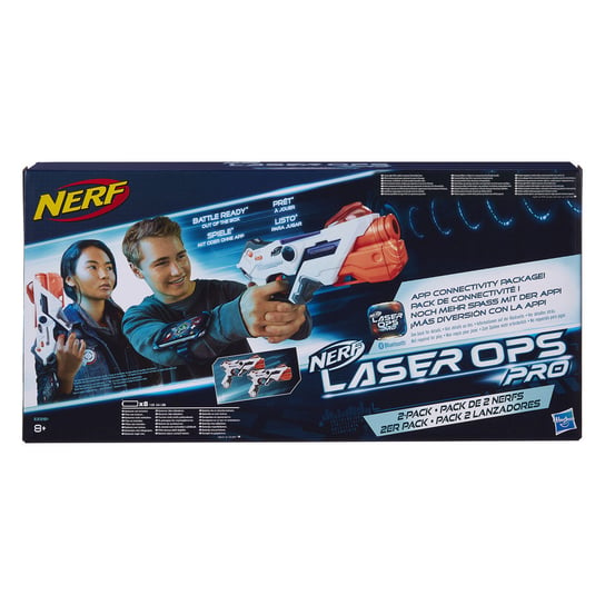 Nerf, pistolet laserowy Ops Pro Alphapoint Dwu Pack, Blastery, E2281 Nerf