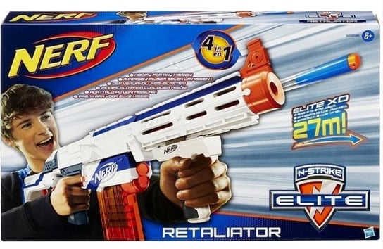 Nerf Pistolet na strzałki Hasbro RETALIATOR z magazynkiem Hasbro Nerf