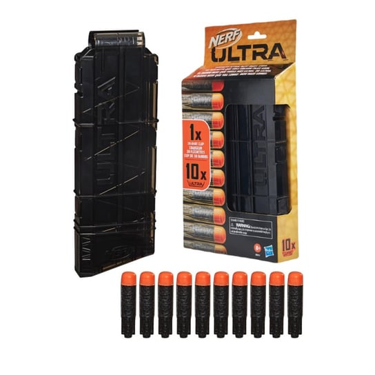 Nerf Ultra magazynek na 10 strzałek + strzałki 10 szt. E9016 Hasbro
