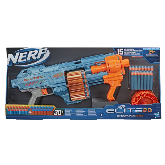 Nerf, wyrzutnia Elite 2.0 Shockwave + 15 strzałek, E9527 Nerf