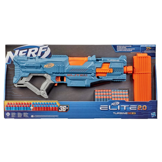 Nerf, wyrzutnia Elite 2.0 Turbine CS-18 + 36 strzałek, E9481 Nerf