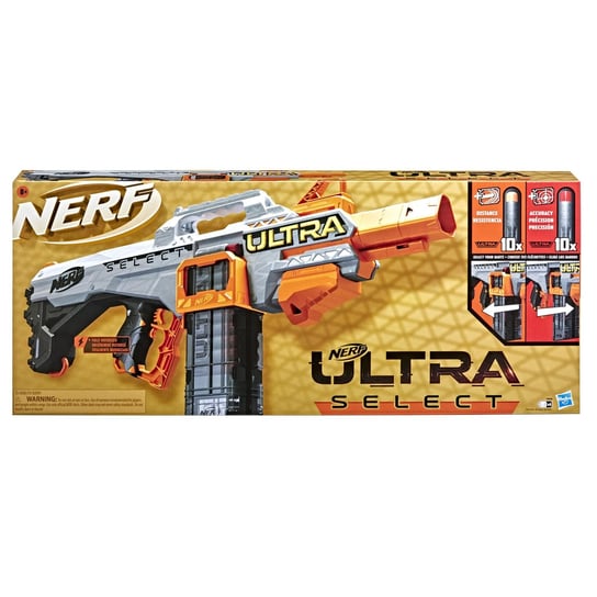 Nerf, wyrzutnia Ultra Select + 10 strzałek, F0958 Nerf