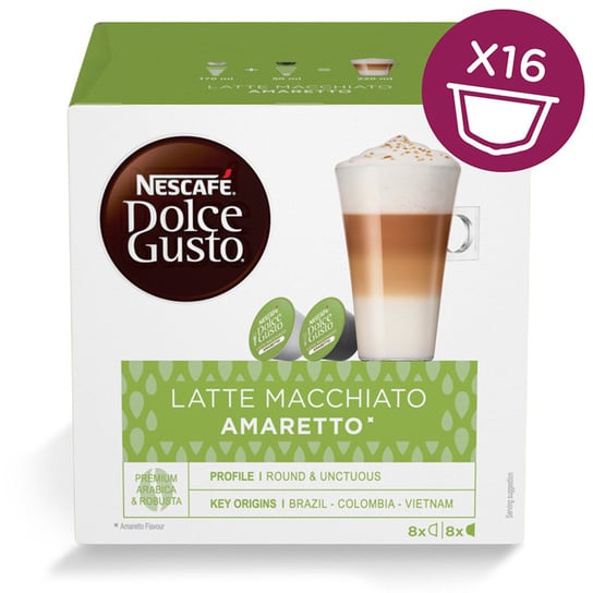 NESCAFÉ DOLCE GUSTO Latte Macchiato Amaretto Nescafe Dolce Gusto