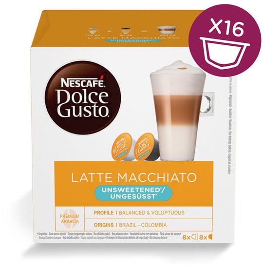 NESCAFÉ DOLCE GUSTO Latte Macchiato Unsweetened Nescafe Dolce Gusto