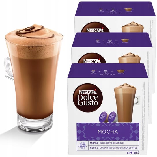 Nescafe Dolce Gusto Mocha Kawa z czekoladą 3x16 Nestle
