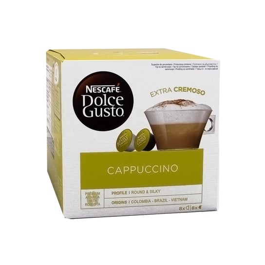 Nescafe, kawa kapsułki Dolce Gusto Cappuccino, 16 kapsułek Nescafe Dolce Gusto