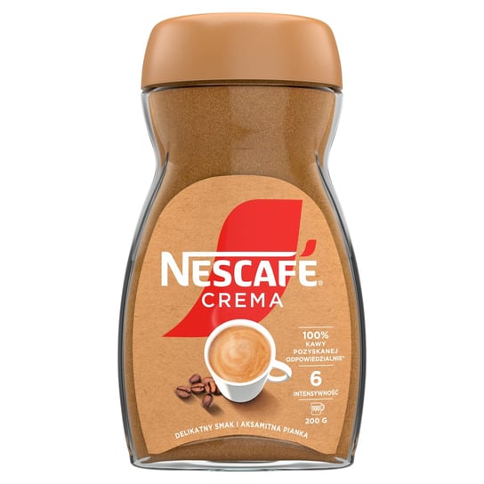 Nescafe, kawa rozpuszczalna Sensazione Creme, 200g Nescafe