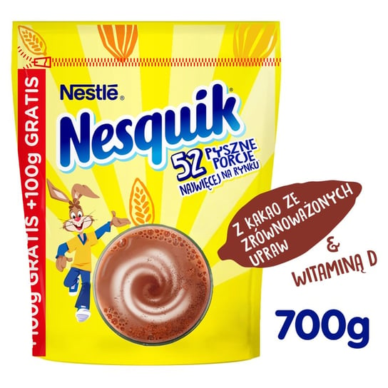 Nesquik Instant Cocoa 600G+100G Nesquik