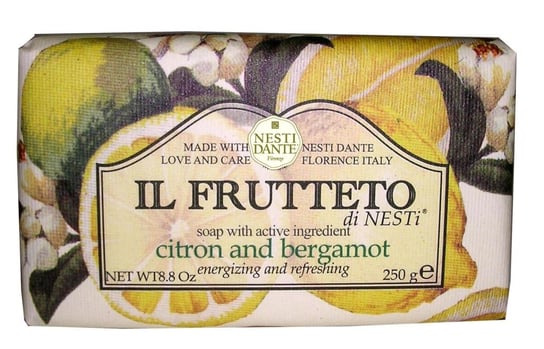 Nesti Dante, Il Frutteto, mydło na bazie cytryny i bergamotki, 250 g Nesti Dante