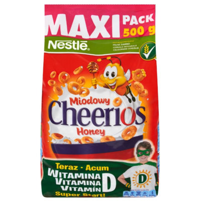 Nestle, Cheerios Miodowy, Płatki śniadaniowe, 50 g Nestle