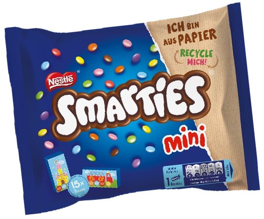 Nestle, czekoladowe drażetki Smarties Mini, 216 g Nestle
