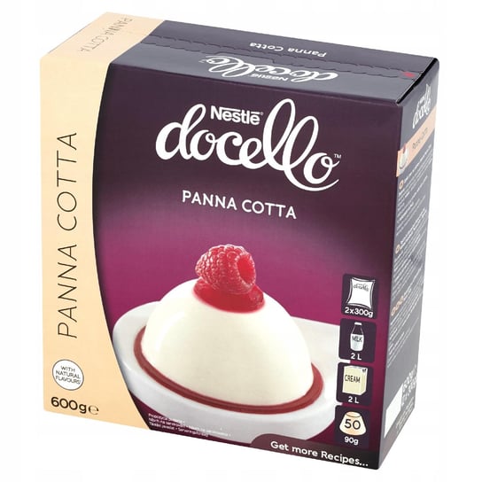 Nestle Docello, panna cotta, 2 x 300g Nestle