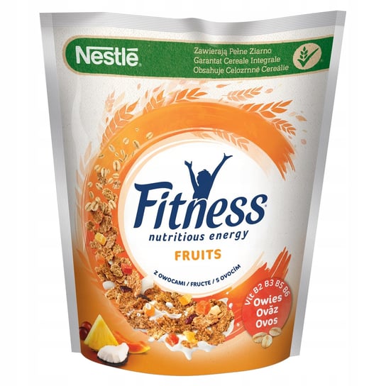 Nestle Fitness Fruits Płatki śniadaniowe 225 g Nestle