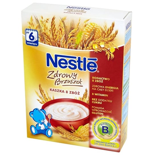 Nestle, Kaszka 8 zbóż, 250 g, 6m+ Nestle