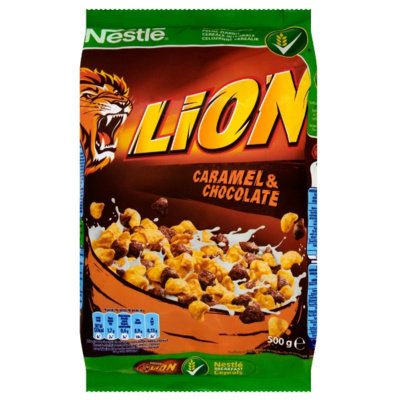 Nestle, Lion, Płatki śniadaniowe, 500 g Nestle