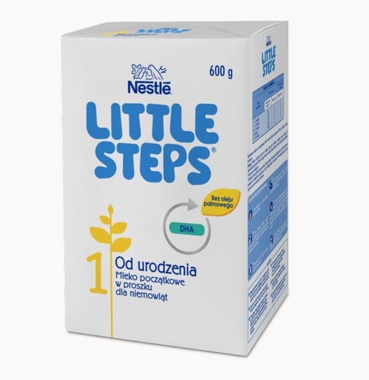Nestle, Little Steps 1, Mleko początkowe dla niemowląt od urodzenia, 600 g Little Steps