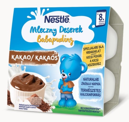 Nestle, Mleczny deserek kakao dla niemowląt po 8 miesiącu, 400 g Nestle