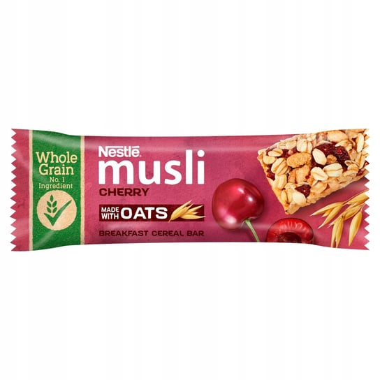 Nestle Musli Batonik zbożowy z wiśniami 35 g Inna marka