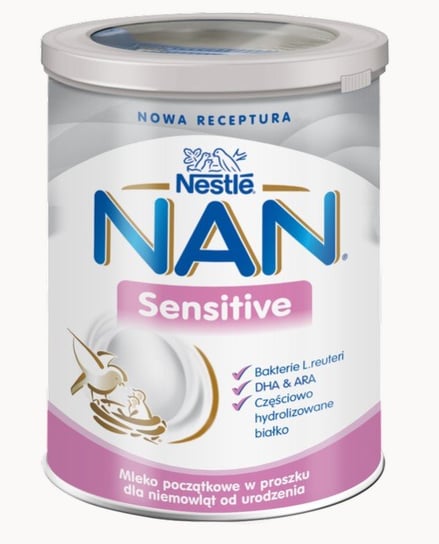 Nestle, NAN Expert Sensitive, Mleko początkowe dla niemowląt od urodzenia, 400 g NAN