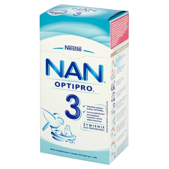 Nestle, Nan Optipro 3, Mleko modyfikowane dla niemowląt 1+, 350 g Nestle