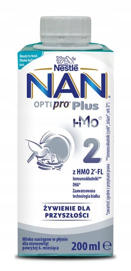 Nestle Nan Optipro Plus 2 W Płynie 200 Ml Nestle