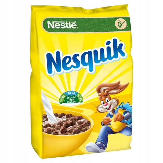 Nestle Nesquik Płatki śniadaniowe czekoladowe 250g Inna marka