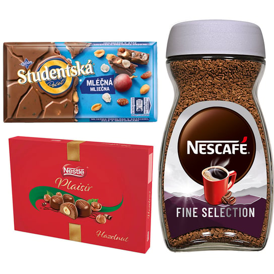Nestle Zestaw Prezentowy Kawa NESCAFÉ Fine Selection + Bombonierka Nestle