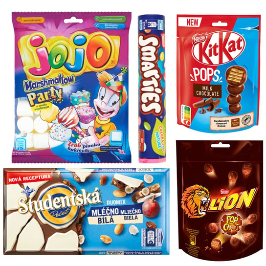 Nestle Zestaw Słodyczy dla dzieci na dzień dziecka Jojo KitKat Lion Studentska Nestle