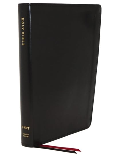 NET Bible, Thinline Large Print, Leathersoft, Black, Comfort Print: Holy Bible Thomas Nelson