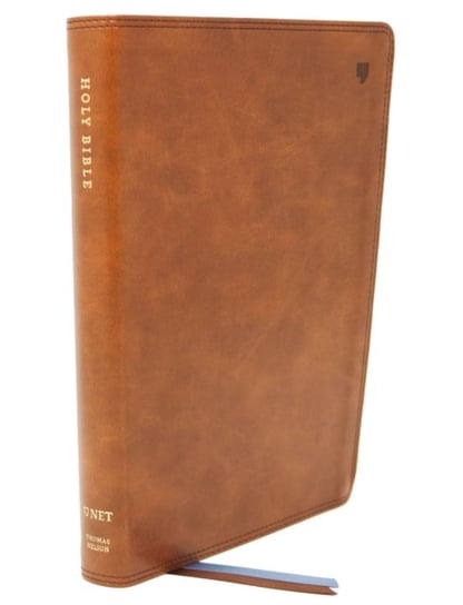 NET Bible, Thinline Large Print, Leathersoft, Brown, Comfort Print: Holy Bible Thomas Nelson