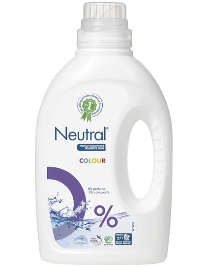 Neutral, Żel do prania kolorowych tkanin, Hipoalergiczny, 1 l Unilever