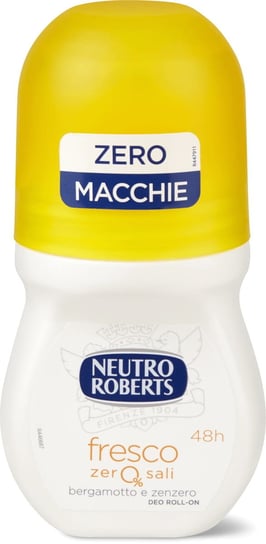 Neutro Roberts, Dezodorant Roll-on Fresh Bergamotka i Imbir, 50 ml Lavera