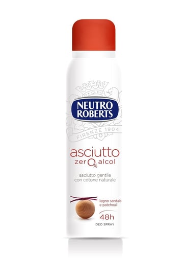 Neutro Roberts, Dezodorant Spray, Sandał & Patchouli, 150ml Neutro Roberts