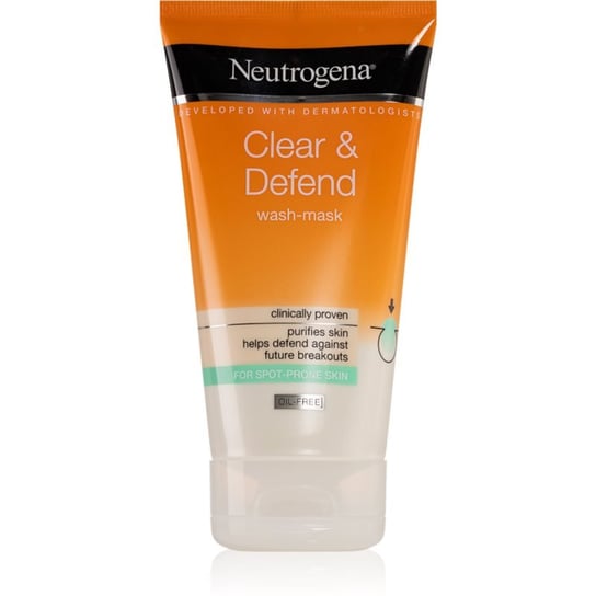 Neutrogena Clear & Defend maseczka oczyszczająca i żel 2w1 150 ml Neutrogena