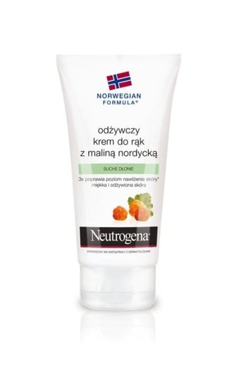 Neutrogena Formuła Norweska, odżywczy krem do rąk z maliną nordycką, 75 ml Neutrogena