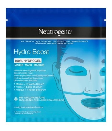 Neutrogena Hydro Boost Hydrożelowa Maska nawadniająca do cery suchej 30ml Neutrogena
