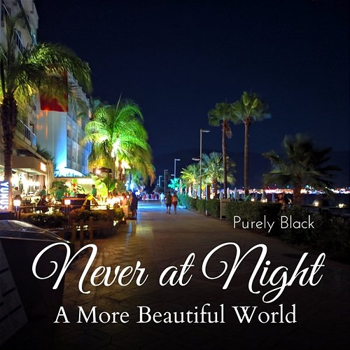 Never at Night - a More Beautiful World Purely Black