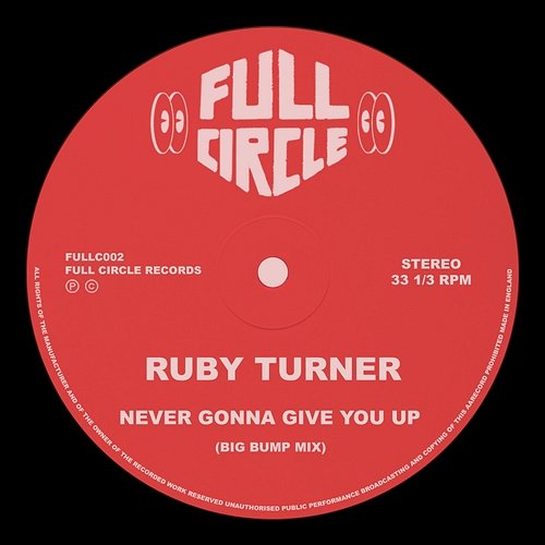 Never Gonna Give You Up Ruby Turner
