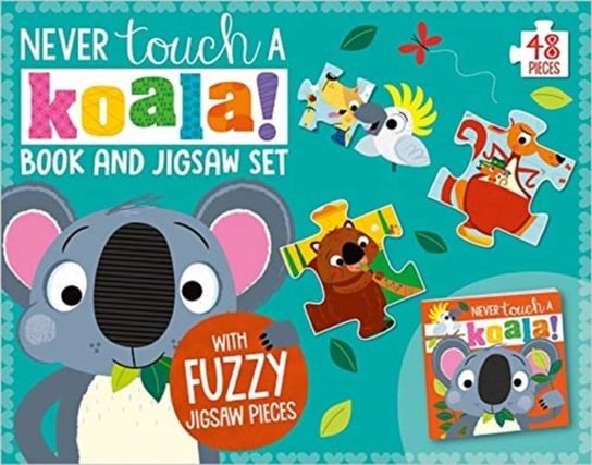 Never Touch a Koala Book and Touch and Feel Jigsaw Boxset Greening Rosie