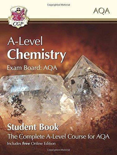 New A-Level Chemistry for AQA: Year 1 & 2 Student Book with Online Edition Cgp Books