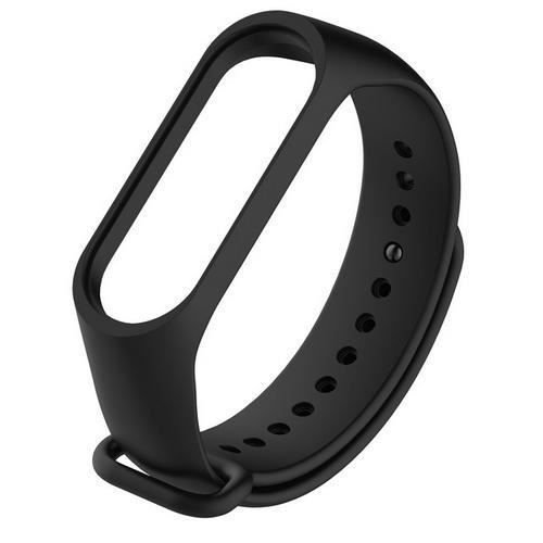 New Arrival marka zegarków dla bransoletki Mi Band 3 Miband 3 silikonowy pasek dla bransoletki Xiaomi Mi 3 - czarny - JB360 Inna producent